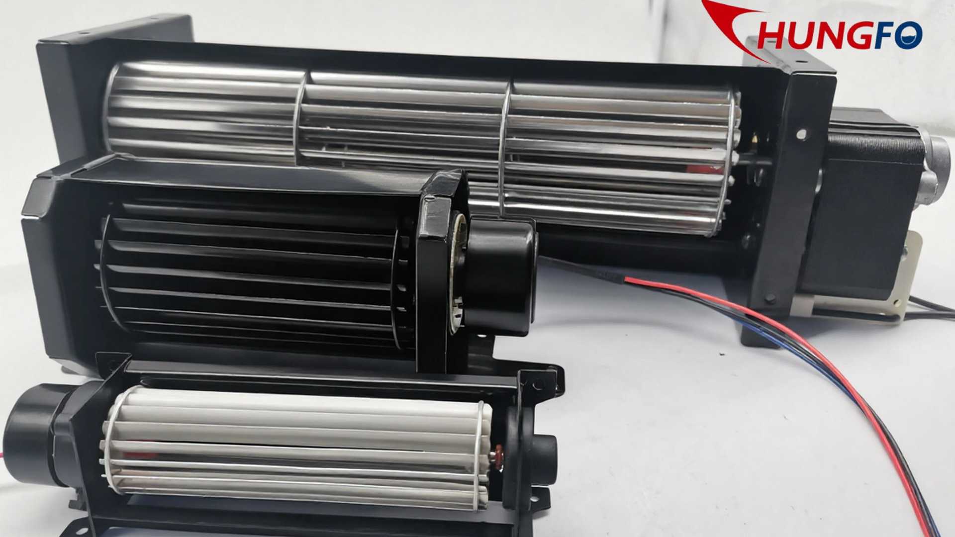 クロスフローファンにはどのような種類がありますか?