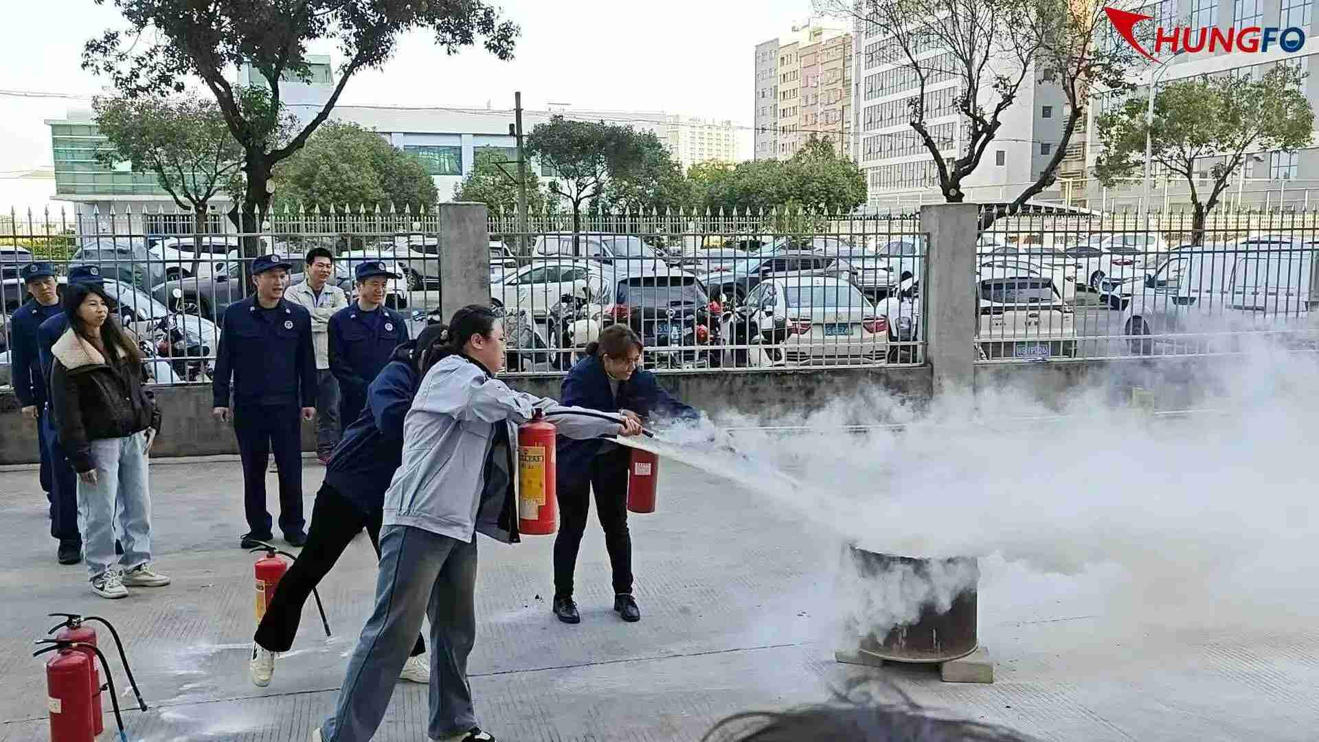 Fire Safety Walks with Us | Chungfo Successfully Conducts 2026 Fire Emergency Drill